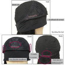 Load image into Gallery viewer, Headband Wig Human Hair Kingky Straight