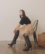 Load image into Gallery viewer, OASIS SOCIETY Jewel - Knee High Sequin Boots