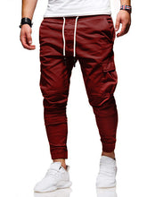 Load image into Gallery viewer, Tethered Elastic Sports Baggy Pants