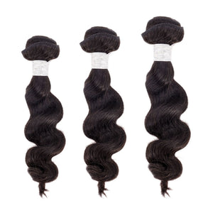 Brazilian Loose Wave Bundle Deals - The Beauty With-N & Essentials