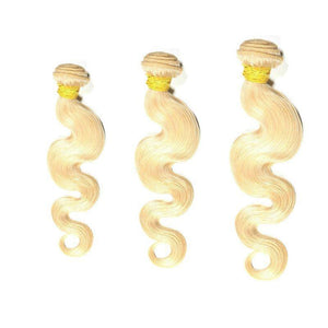 Russian Blonde Body Wave Bundle Deals - The Beauty With-N & Essentials
