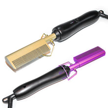 Load image into Gallery viewer, Mini Hair Straightening Hot Press Comb Electric - The Beauty With-N &amp; Essentials