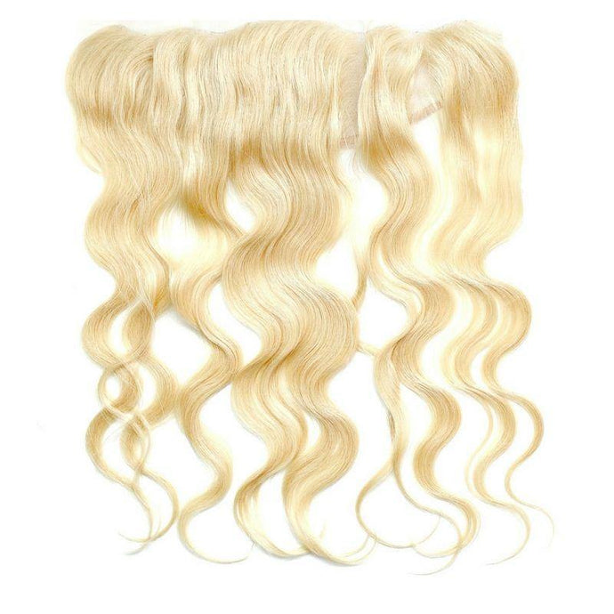 Brazilian Blonde Body Wave Frontal - The Beauty With-N & Essentials