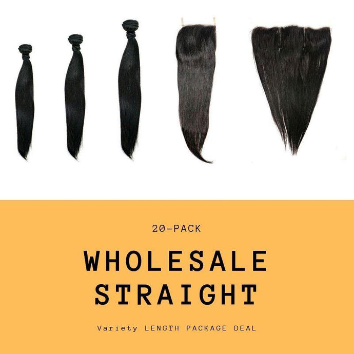 Brazilian Straight Variety Length Package Deal - The Beauty With-N & Essentials