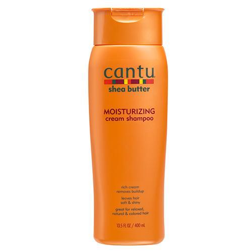 CANTU SHEA BUTTER MOISTURIZING CREAM SHAMPOO 13.5OZ - The Beauty With-N & Essentials